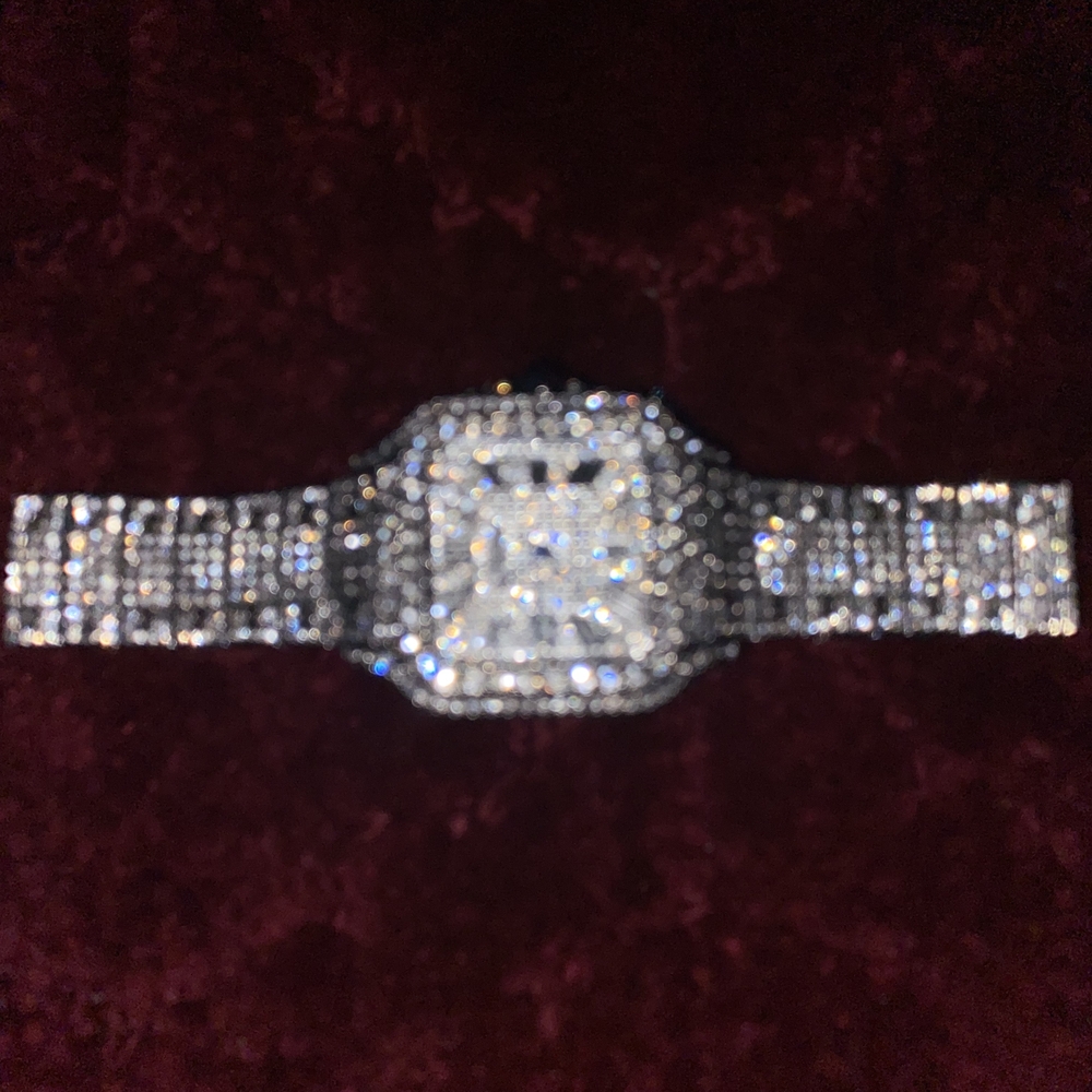 Moissanite Diamond Watch
